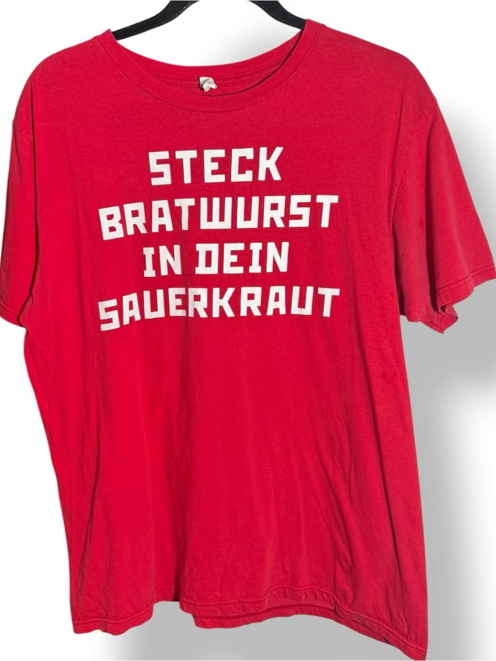Vintage Rammstein “Steck Bratwurst in Dein Sauerkraut” Graphic Band Tee